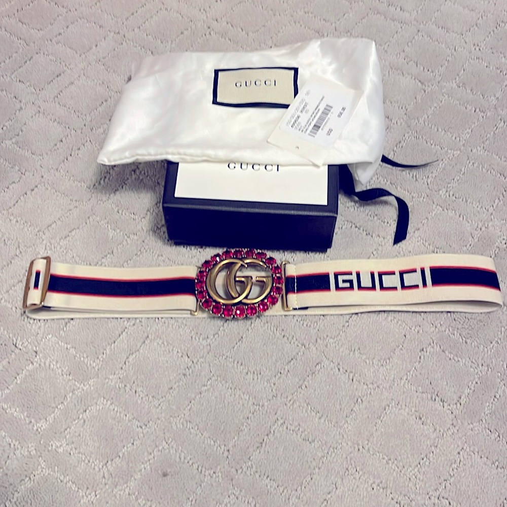 Authentic Gucci sport belt